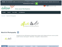 Tablet Screenshot of mooli-art.de